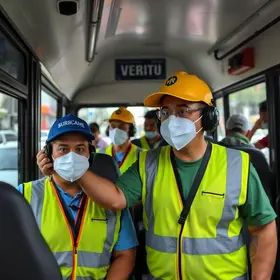 segurança no transporte público