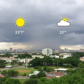 previsão do tempo em Sorocaba (SP)