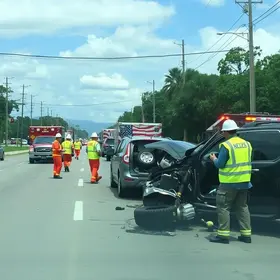 engavetamento em Sorocaba