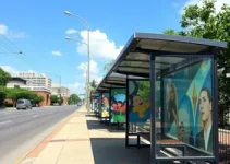 paradas de ônibus