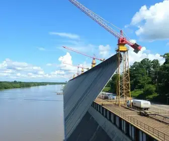 obras na Marginal Direita do Rio Sorocaba
